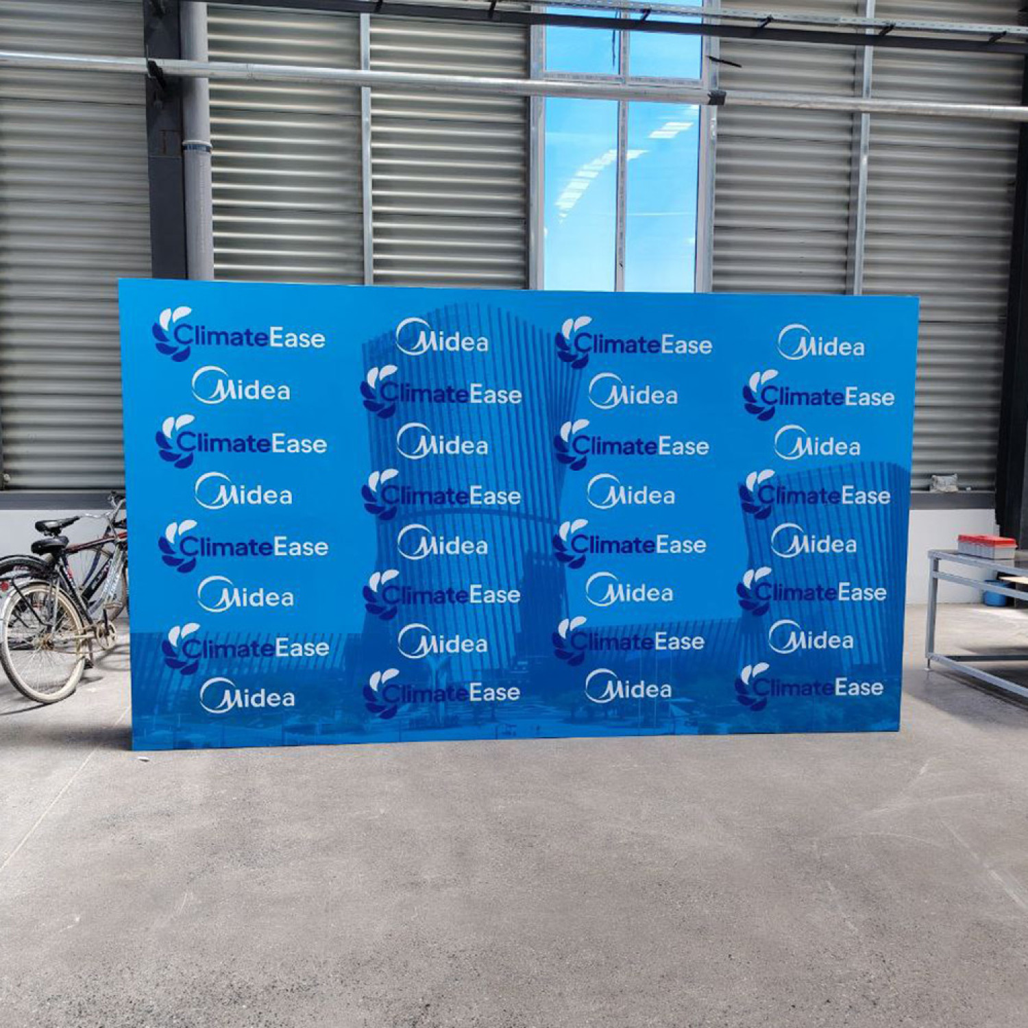 Пресс-волл для Climate Ease